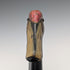 British Vintage Thick Black Shaft Cane with Painted Duckhead Handle, 94cm